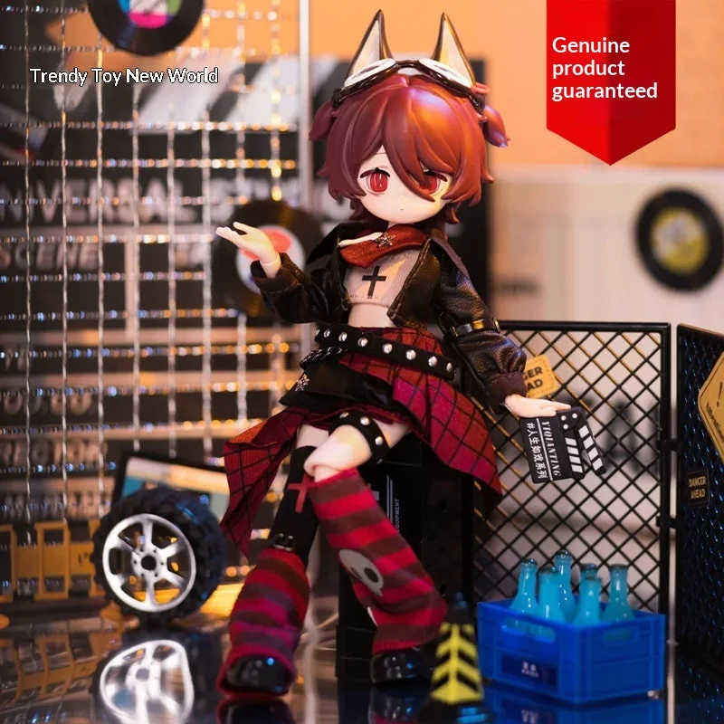 Original Ziyou Zhuzhang 1/12 Bjd Trend Blind Box Electronic Pet Series Kawaii Doll Action Figure Trendy Toy Collectible Gift