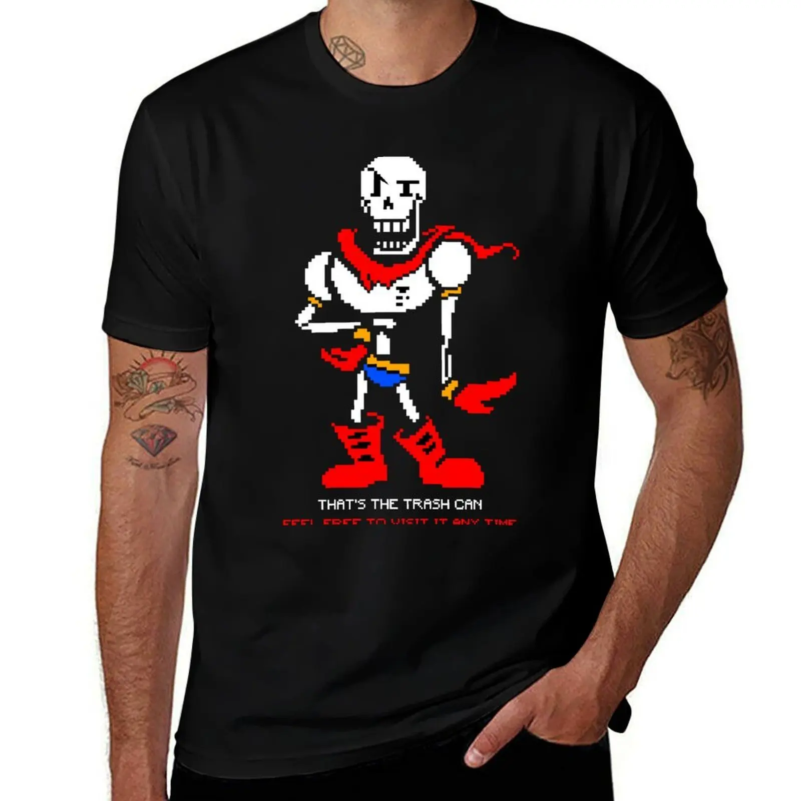 

Papyrus - That's The Trash Can T-Shirt cotton t shirts high quality men t shirt cotton 100% T-Shirt