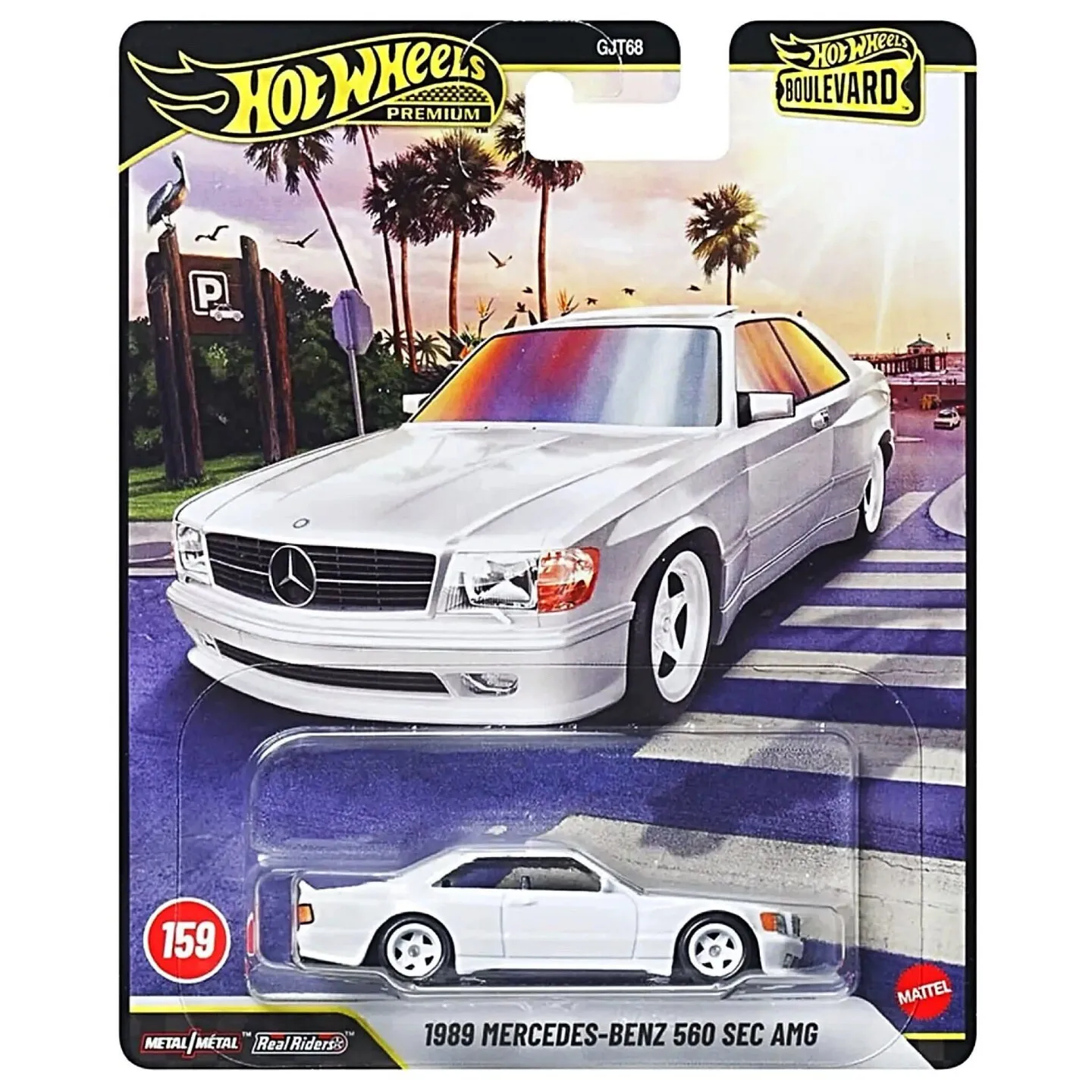 Hot Wheels Premium Boulevard GJT68 Druckguss-Automodell Enzo Ferrari Aston Martin Benz 560 Sammlerfahrzeug Geschenk – Detail 8