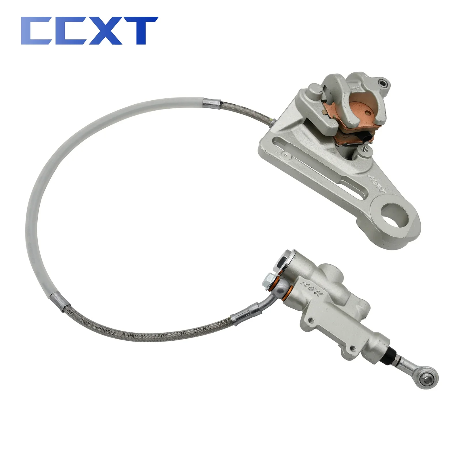 Motorcycle Rear Brake Pump Assembly Aluminum Hydraulic Caliper Oil Tubing For EXC EXC-F KTM SX SX-F XC XC-F 125-530 2014-2023