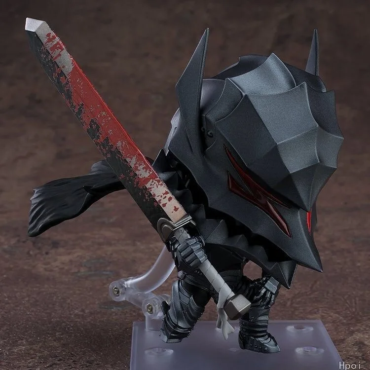 Berserk Guts Action Anime Figur Q-Version Dual-Style PVC Austauschbares Gesicht Modell Spielzeug Sammlerstück Desktop-Ornament Erwachsenen-Fan-Geschenk – Detail 10