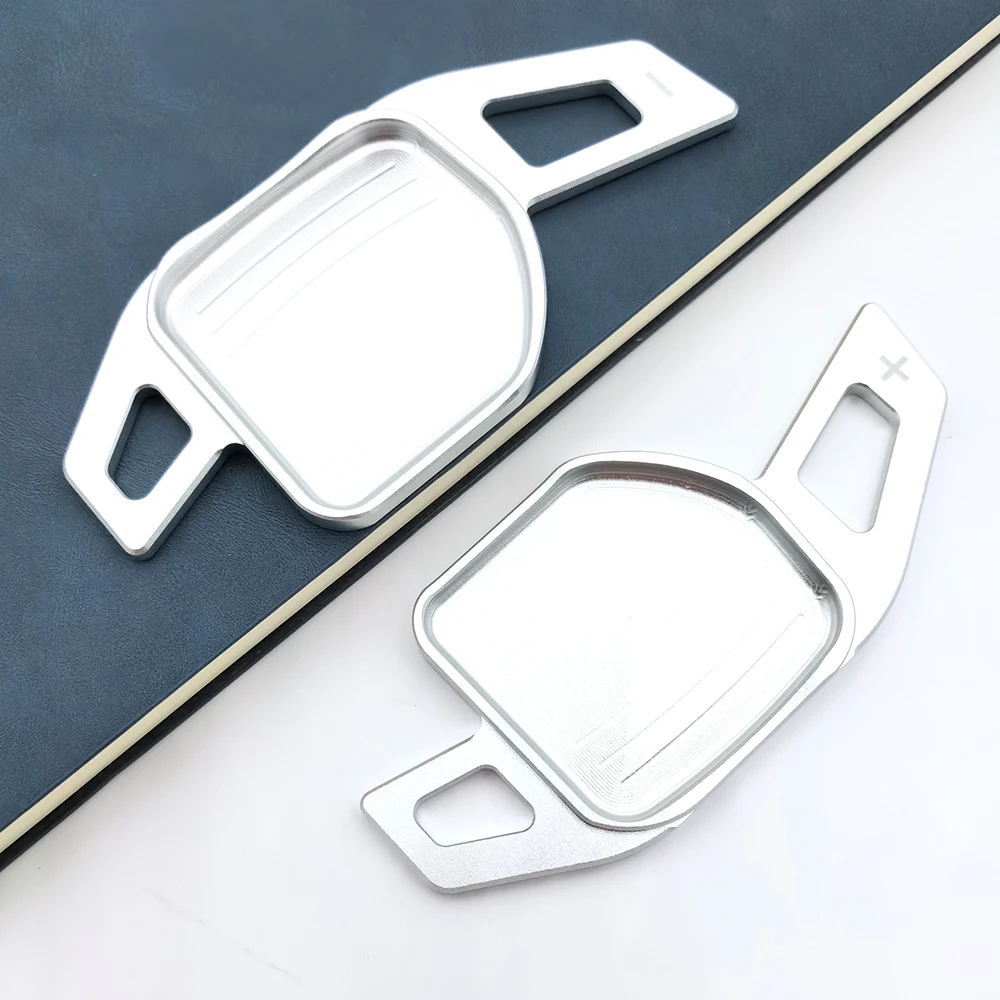 For Seat Leon ST 5F FR Cupra Ateca Ibiza 6P Arona Tarraco Alhambra Car Shift Paddle Steering Wheel Extension Shifter DSG Sticker view 3