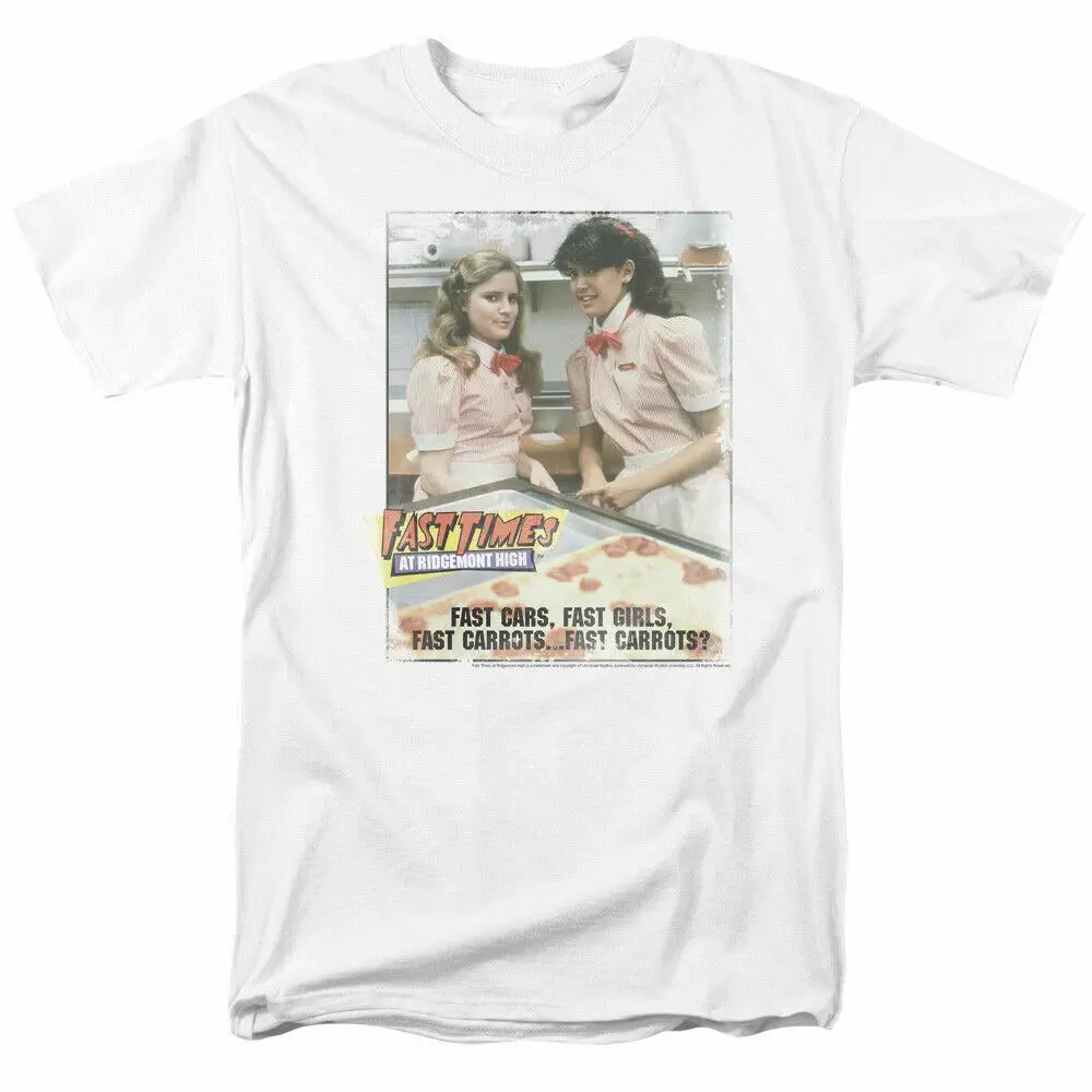 

Fast Times at Ridgemont High Fast Carrots T Shirt Mens Licensed Movie Tee White