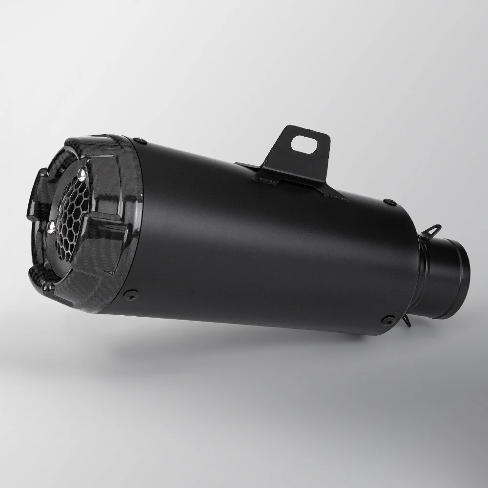 

Модифицированный выхлопной трубы мотоцикла 51 мм, универсальный глушитель из нержавеющей углеродистой наконечника для GSXS600 Hayabusa 675SR-R ZX25RR NINJA650 MT09