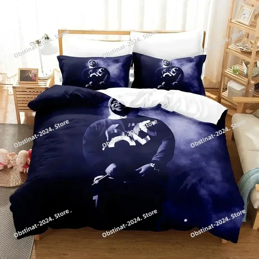 

3D Print Rapper Rod Wave Bedding set Printed Duvet Cover Pillowcase Single Double Queen Super King Size Sets