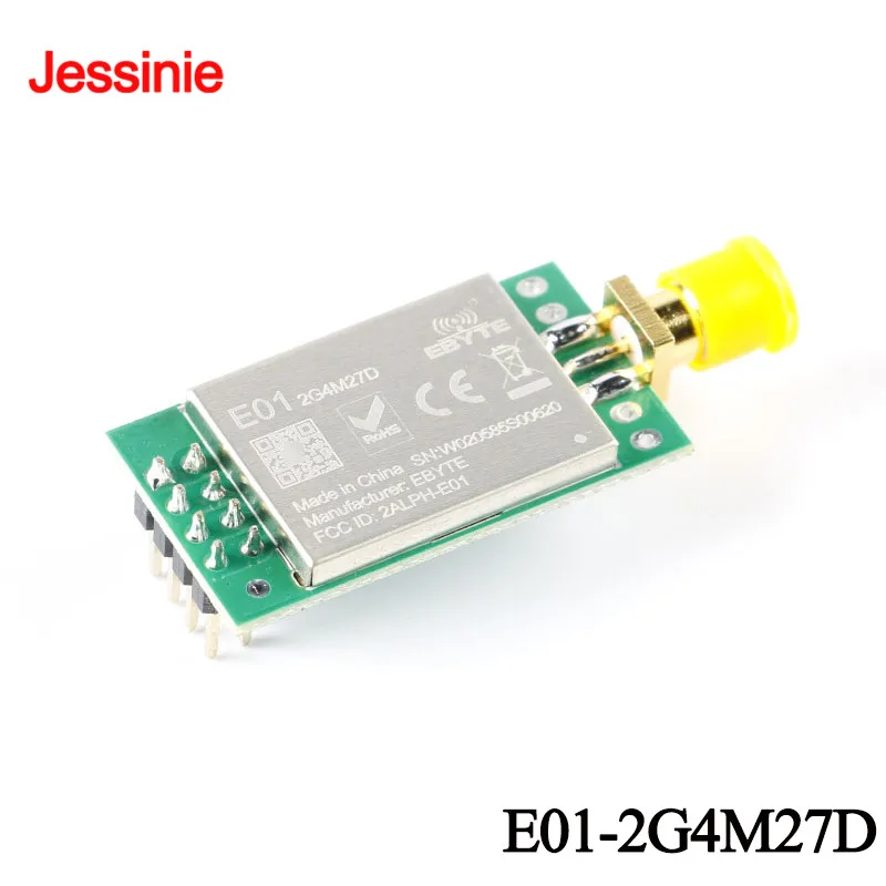 E01-2G4M27D E01-ML01DP5 nRF24L01P nRF24L01 PA LNA Longo Alcance 2.4GHz SPI DIP IoT Wifi Módulo Sem Fio Cabo Pin