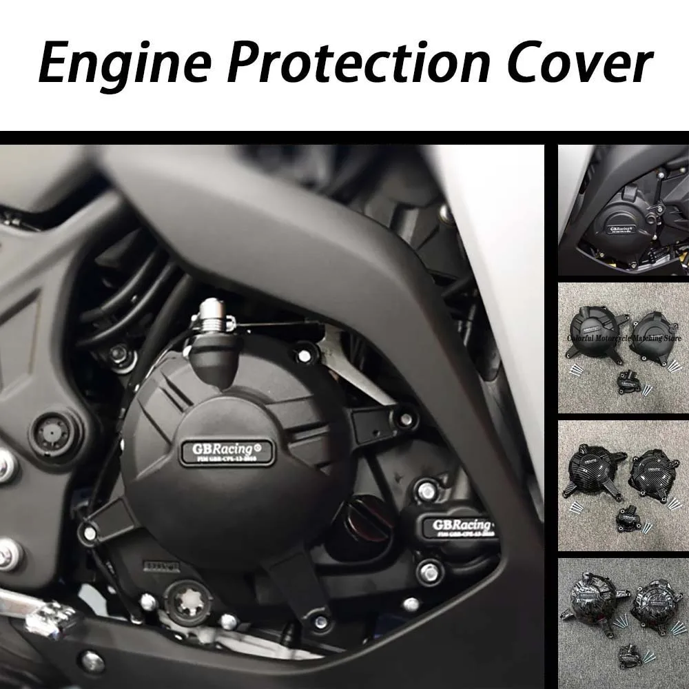 R3 MT03 Motorcycles Engine Covers Protectors For Yamaha YZF-R3 2015 -2022 MT-03 2016 - 2022 For GB Racing Protection Set Case