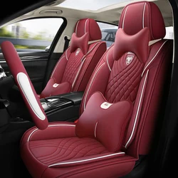 1Pc High Quality Universal Nappa Leather Car Seat Cover For Hyundai Jeep Subaru LIfan Mitsubishi Nissan Accessories Protector