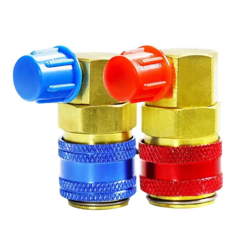 

Air Conditioning Coupler Adapter Hose Fittings Conditioning Quick Connectors Versatile Fittings AC Systems Accessories For