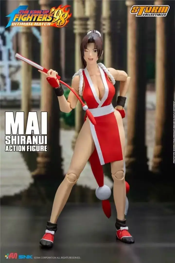 In Stock Storm Toys 1/12 Boxing King 98 Mai SHIRANUI I Don't Know Fire Dance SKKF07 Model Toy