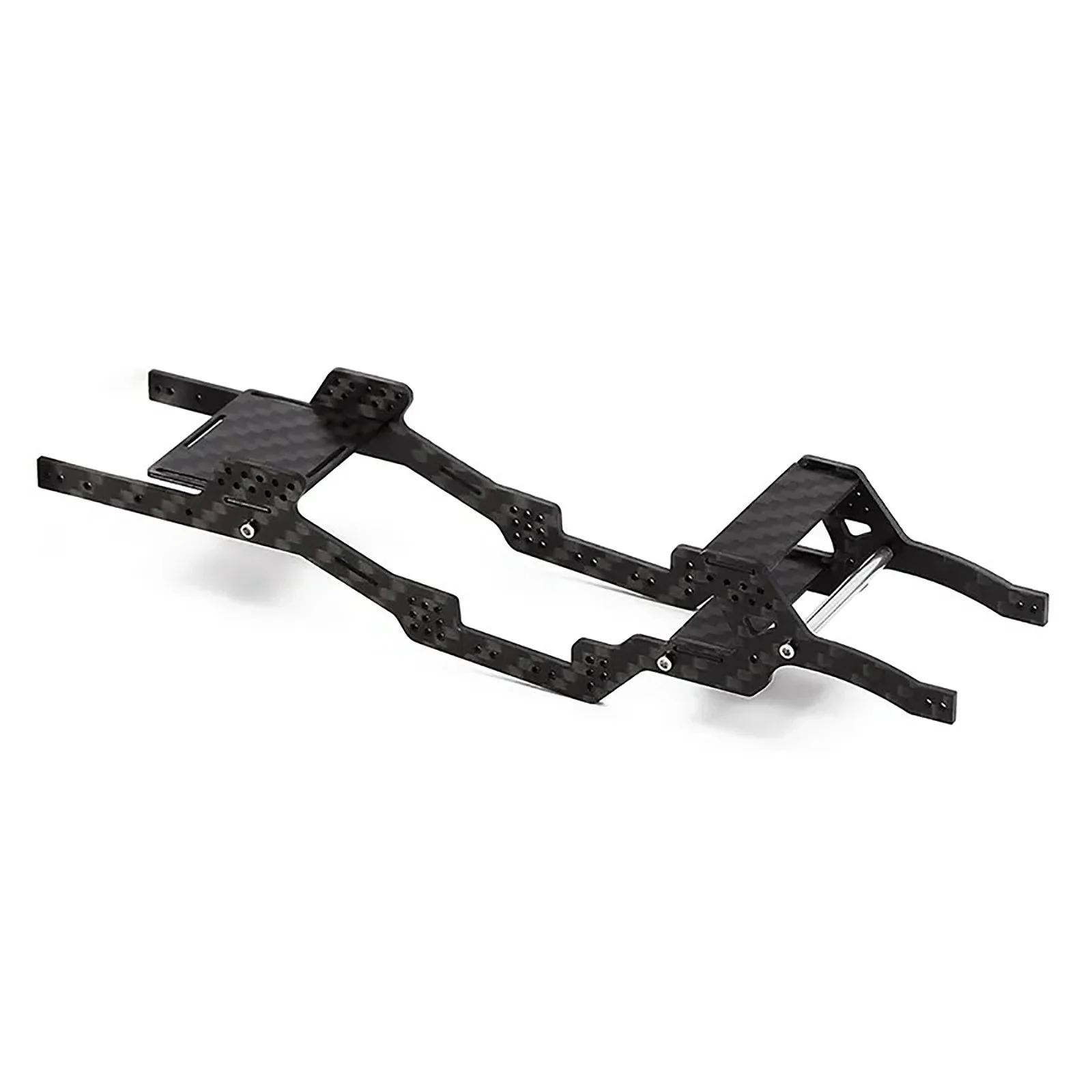 INJORA LCG Carbon Fiber Frame Girder Chassis Kit for 1/24 RC Crawler Axial SCX24 Deadbolt JLU C10 Bronco Upgrade Part