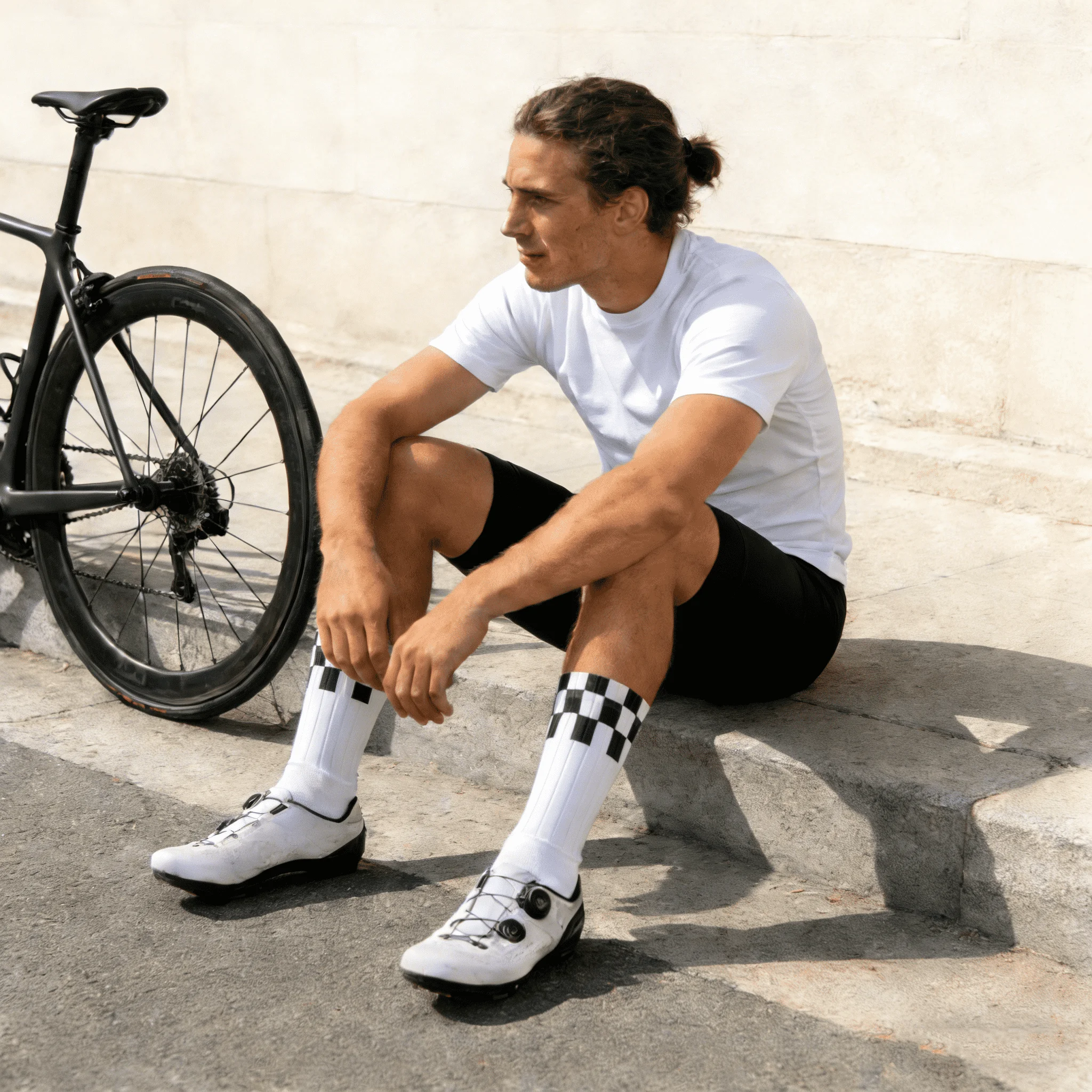 

Bmambas Professional Cycling Socks Road Bicycle Socks Comfortable Quality Sport Socks for Mountain Bike Racing