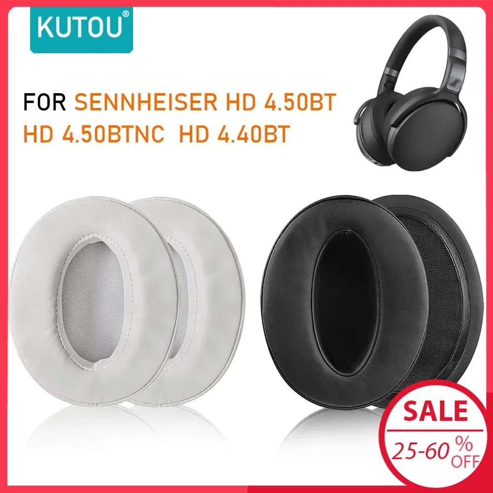 KUTOU Cuscinetti di ricambio per Sennheiser HD 4.50BT HD4.50BTNC Cuffie Auricolari HD 450BT 4.40BT HD4.40BT Cuscinetti auricolari