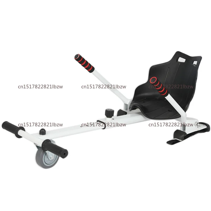 Balanced Hovercart Frame for Kid Hover Kart Self Balancing Hoverboard Adjustable Accessories Single Pole