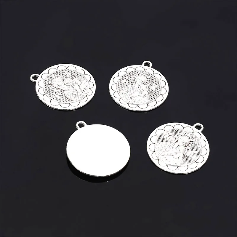 Catholic Virgin Mary Santa Ana Medal,
