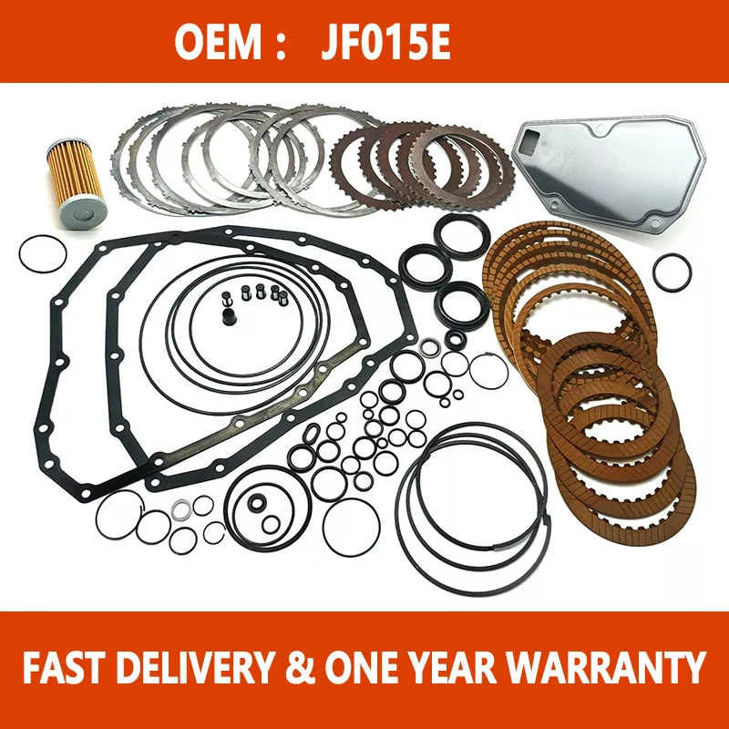 

Brand new JF015E CVT RE0F11A Auto Transmission Master Repair Overhaul Kit Clucth Disc For Nissan Sentra Gearbox Friction Plate