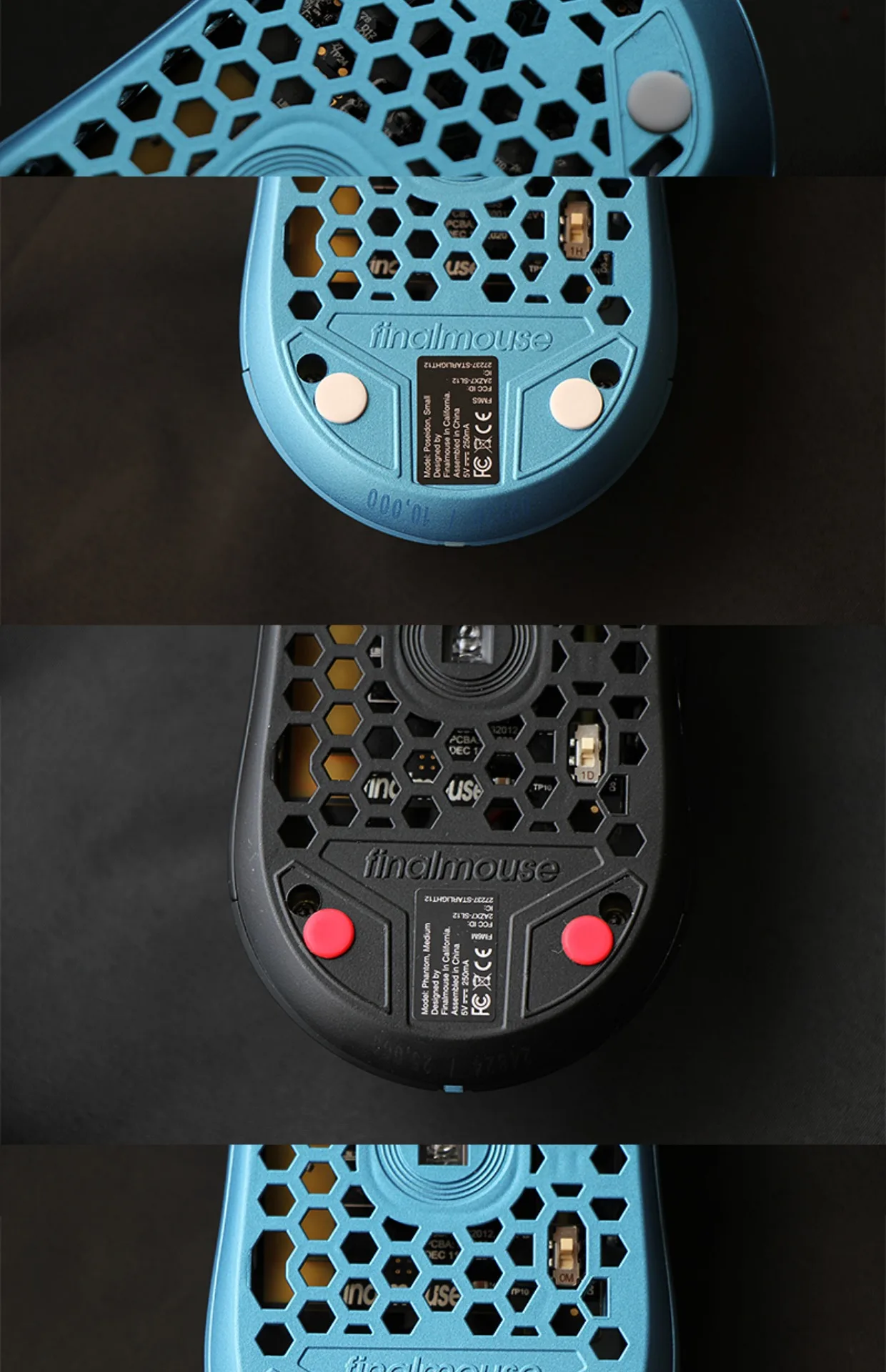 Ultraglide Kleine Runde PTFE-Mausfüße DIY Maus-Gleitfüße ICE Control Speed Version Verschleißfest E-Sport Universal – Detail 7