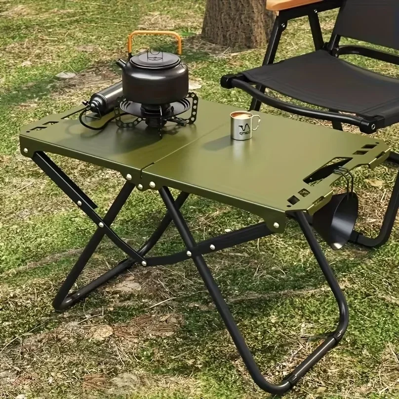 Portable Foldable Outdoor Tabl - Camping Cooking Table ulasan dan harga