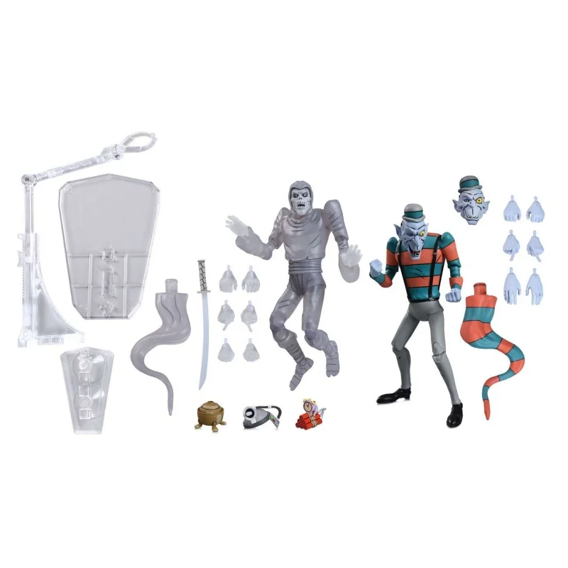 네카 TMNT 크리피 에디 시바노 사마 액션 피규어 54509 정품 PVC 가동 피규어 애니메이션 닌자 컬렉션 선물 장식 장난감