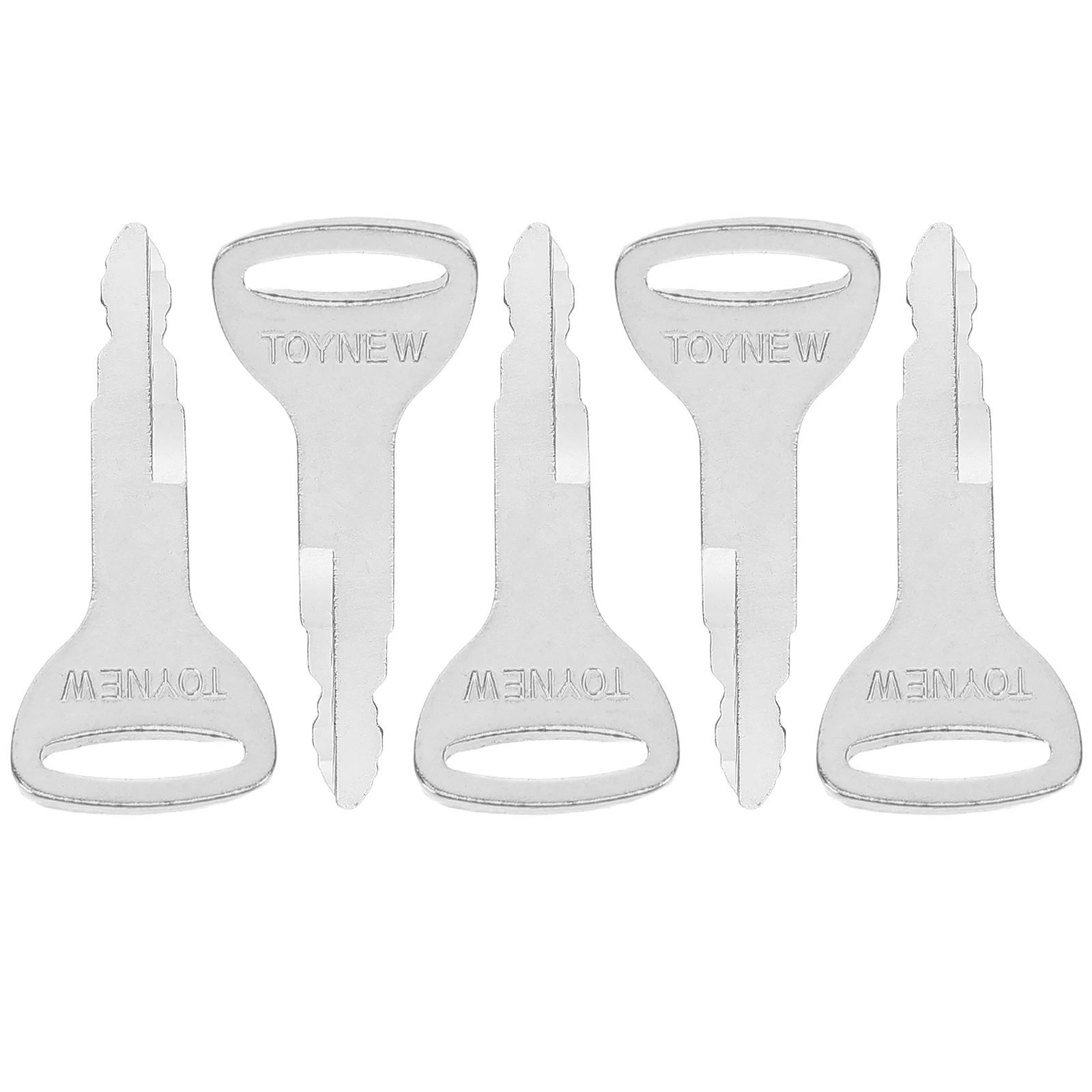 

5 pcs Ignition Keys for Forklifts A62597 Durable Precision Fit Loader Mower Articulated Truck Grader Crane Logging