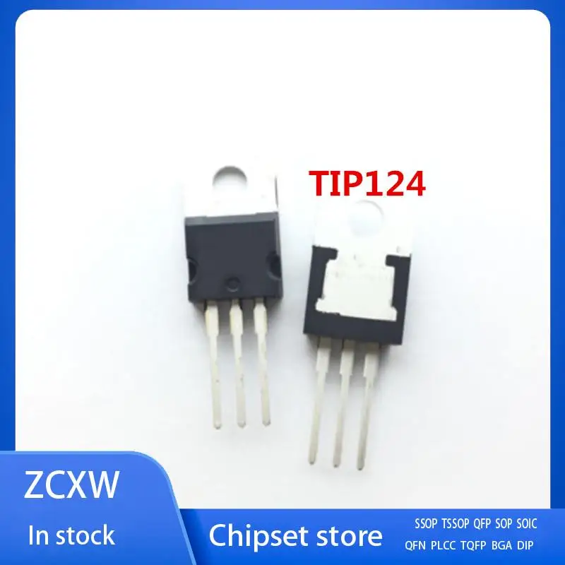 10PCS/LOT   TIP124 TIP125 TIP126 TIP127 TO-220 PNP