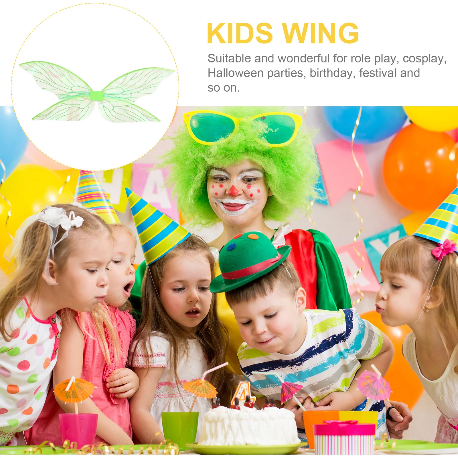 Fee Flügel Prop Elf Flügel Für Kinder Erwachsene Party Decor Cosplay Kostüm Zubehör Photo Booth Requisiten Festival Dress Up Party