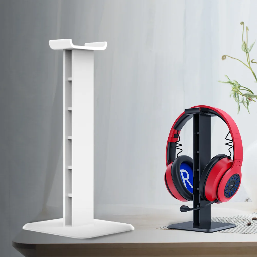 Flexible Bluetooth Earphone Stand Holder, Headphone Headset, Mount Supporting, Hanger for Gamer, PC, Mobile Phones, Desktop