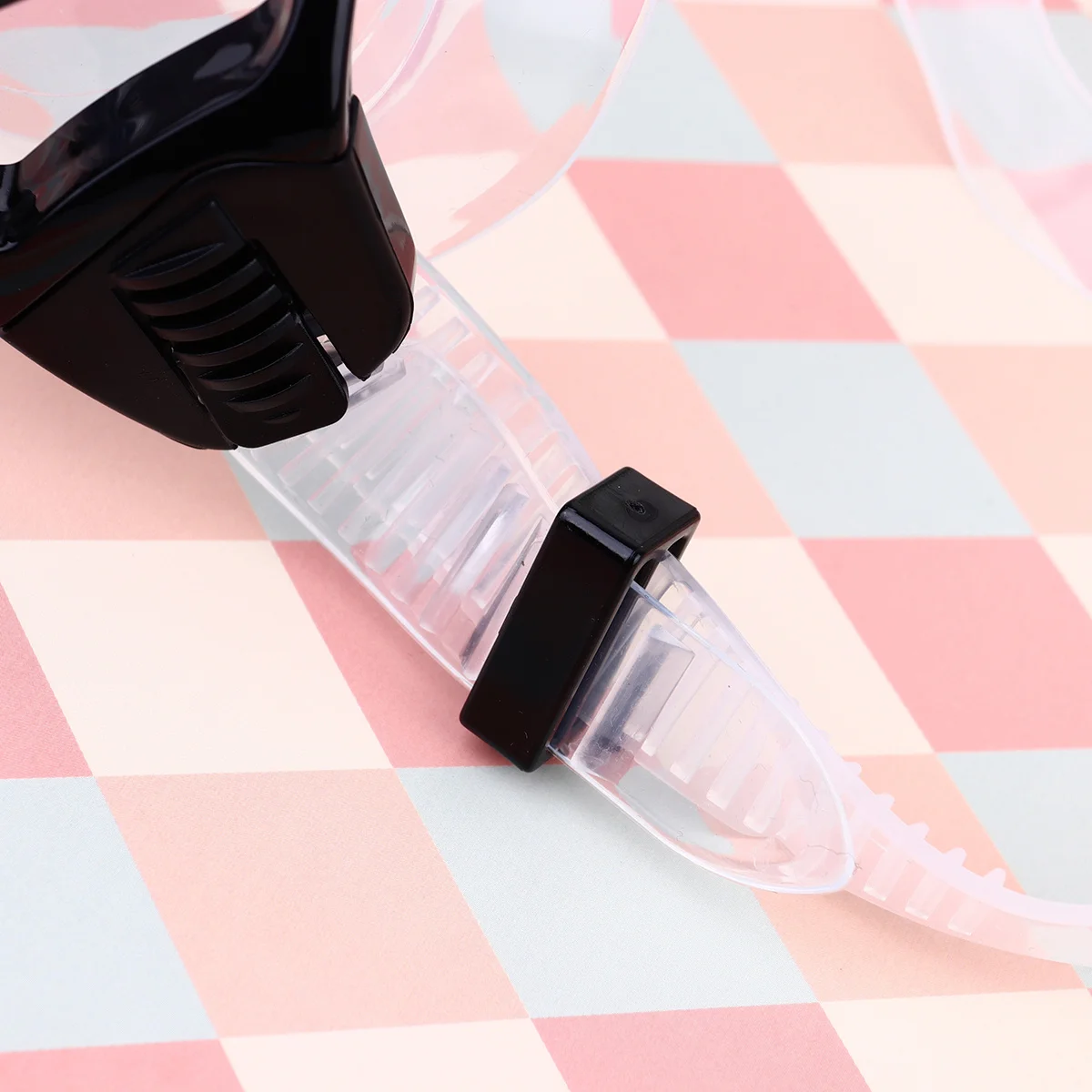 

Tempered Glass Diving Mask Black Silicone Adjustable Strap Clear Durable Snorkeling Scuba Diving Mask Adults Swimming Equipment