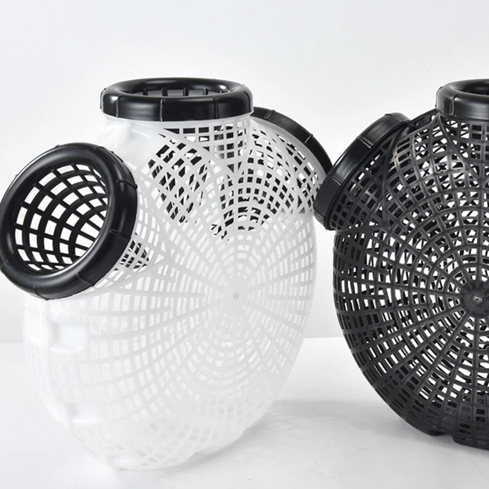 

Fishing Cage Wear-resist Trap Portable Reusable Crawfish Net Plastic Shrimp Catcher