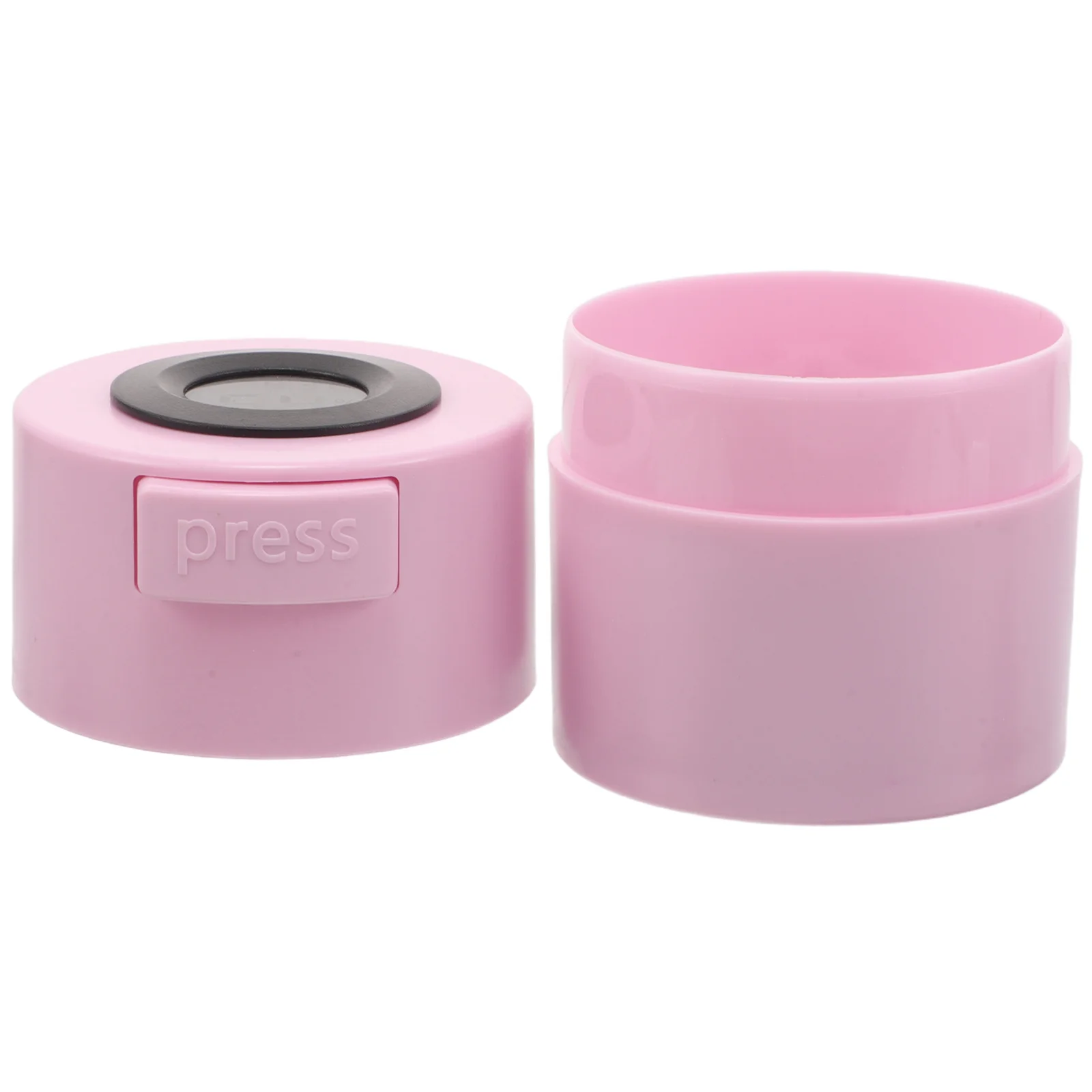 

Airtight Glue Holder Glass Eyelash Adhesive Storage Jar With Temperature Humidity Display, Vacuum Sealed Container For Lash