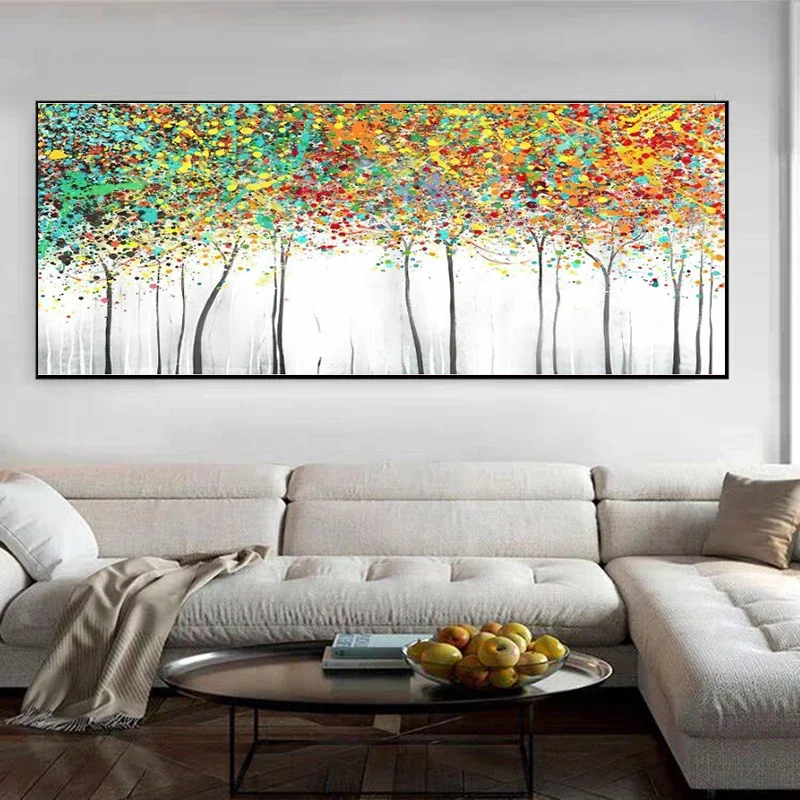 Abstract Wealth Tree 5D Diamond Painting Living Room Corridor Modern Hanging Painting Home Decor Diamond Art Cross Stitch Kit