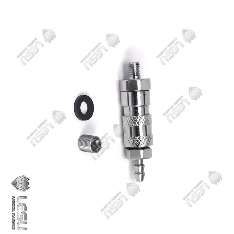 Lesu Model Precision Copper Chromium-Plated Custom High Pressure Quick Removal Converter Nozzle Quick Joint Hydraulic Model