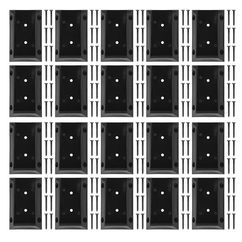 Nylon Bracket Connectors 1.5*3.5 Inches Deck Railing Bracket High-strength Material Multiple Connection Angles