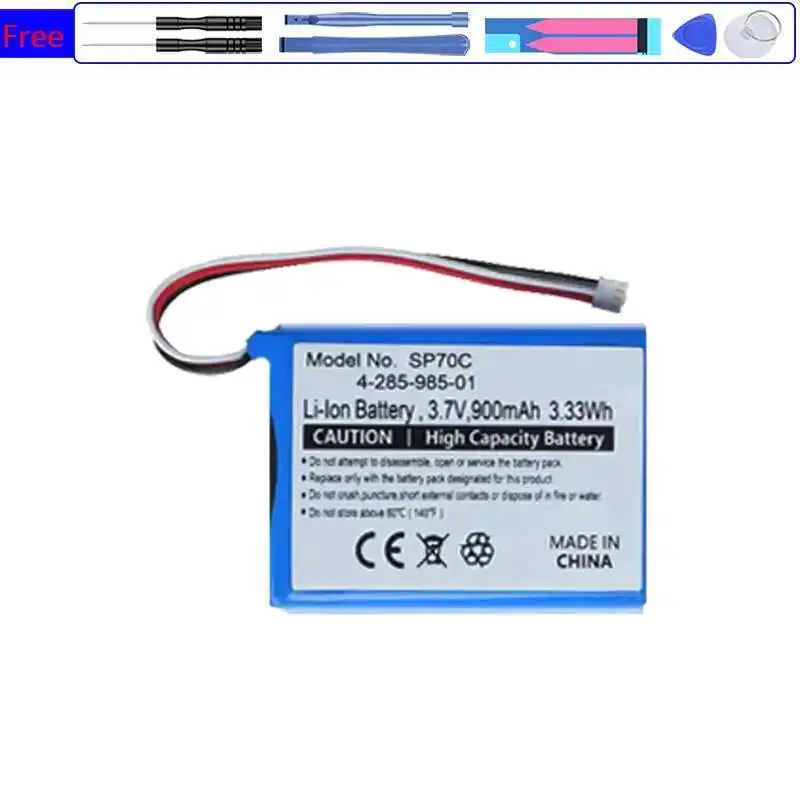 

SP70C Safe For Sony Psp E1000 E1002 E1004 E1008, Pulse Wireless Headset 7.1 900mAh Premium Replacement Wireless Headset Battery