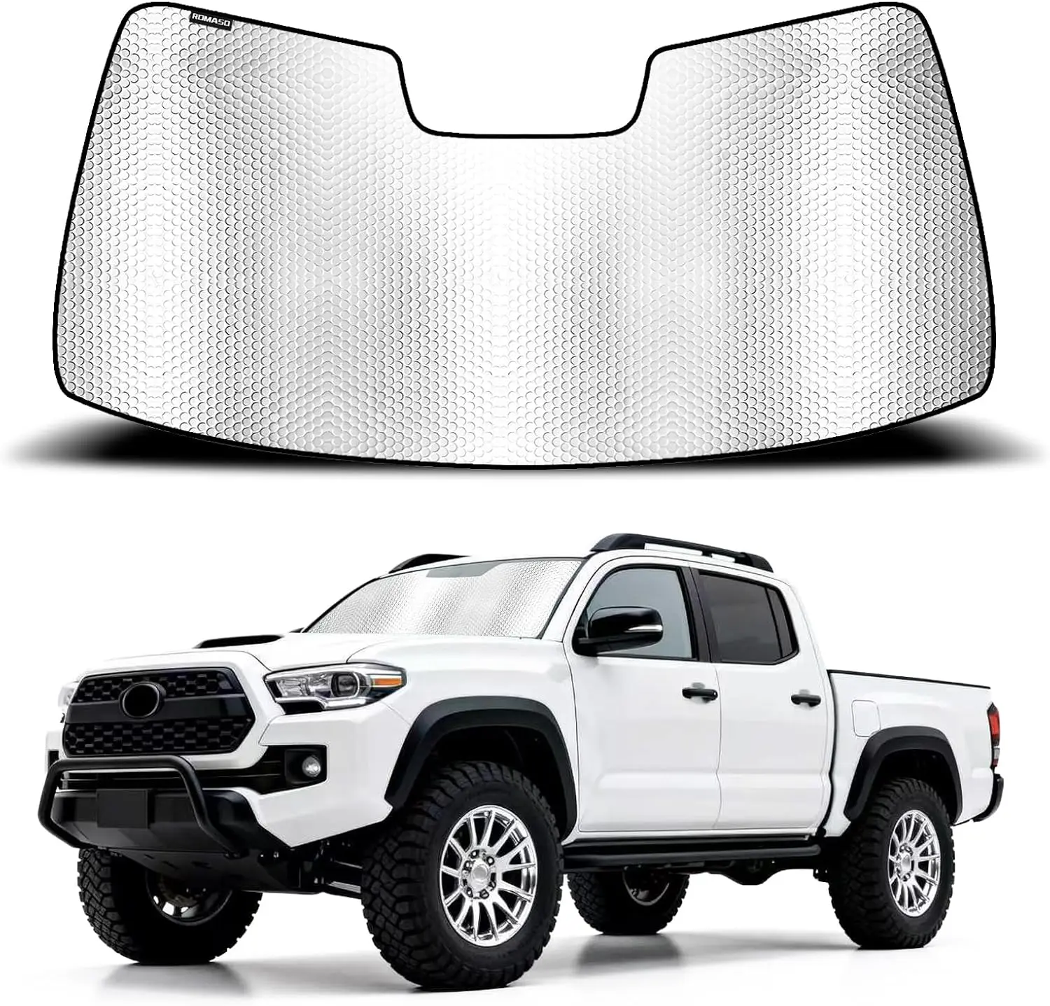 

Windshield Sun Shade Compatible with Tundra 2022-2026 - Foldable Reflective