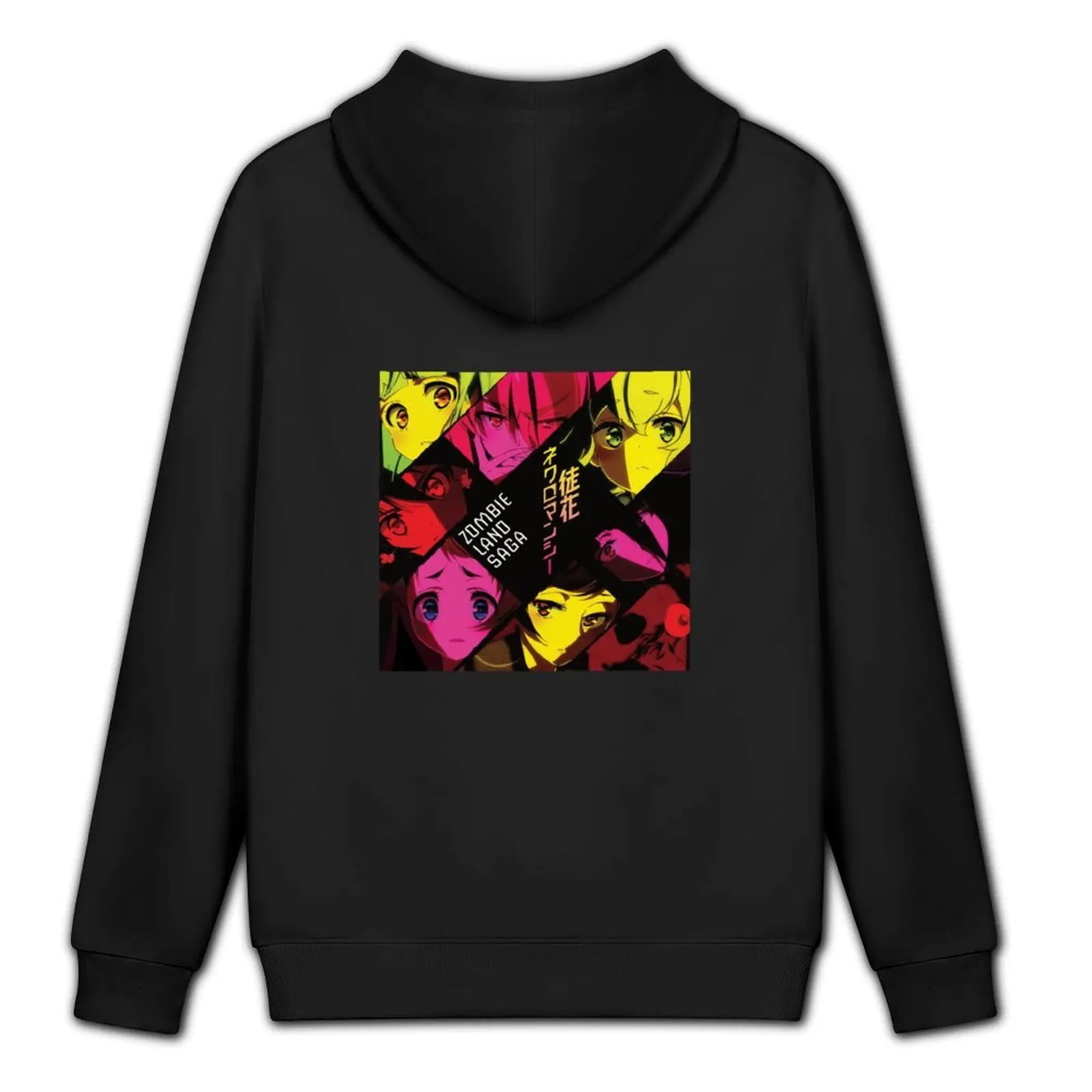 Zombieland Saga Album Art Hoodie ملابس الخريف الرجالية ملابس رجالية ملابس للرجال ملابس رجالية جديدة في هوديس