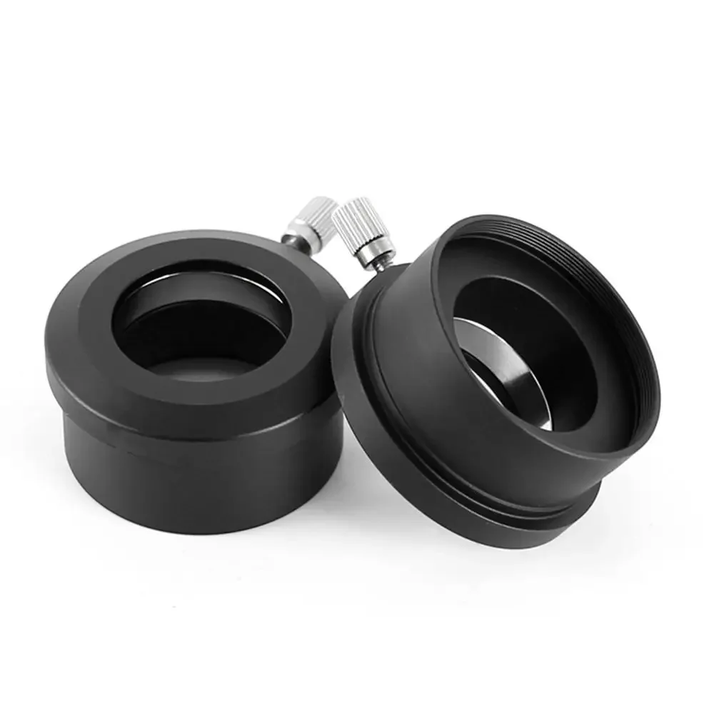 Universal T-adapter 2 Inch to 1.25 Inch Sleeve with Compression Ring M42 M48 Thread Telescope Accessories