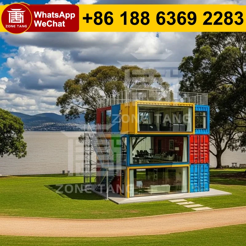 

Steel Structure Mobility Flat Pack Home Prefab Container System Mobile Home DIY Residential Garden House High Quality Insulation