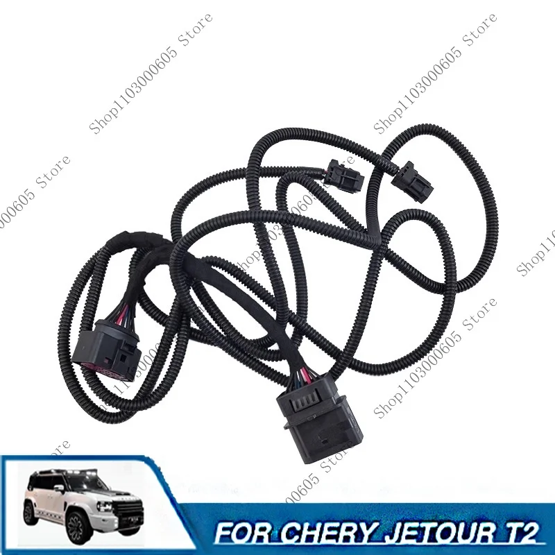 4x4 Front Bumper Fog Light Assembly for Chery Jetour Traveller T2 Daytime Running Light Exterior Decorative Accessories