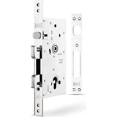 Kale Monoblock Champion Steel Door Lock Chrome Satin 262 R0000004