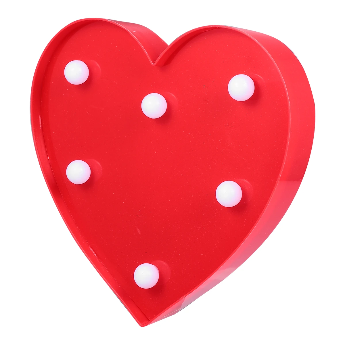 

LED Heart Shaped Night Light Red PVC Desktop Ornament for Wedding Party Home Decor Proposal Photoshoot Gifts Romantic Ambiance