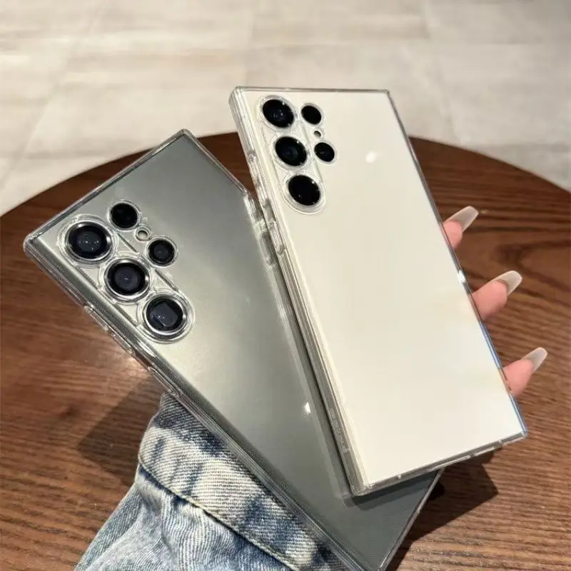 Luxuriöse TPU stoßfeste Original-Klarhülle für Samsung Galaxy S26 Plus, transparente Hülle für Samsung S26 Ultra, transparente Hülle S26Ultra