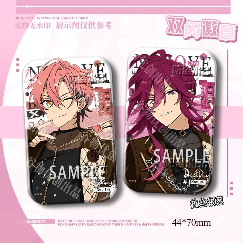 أنيمي فرقة نجوم كون ماشو شارات أنيمي شارة الكرتون بروش الملابس على ظهره مجوهرات اكسسوارات هدايا #6