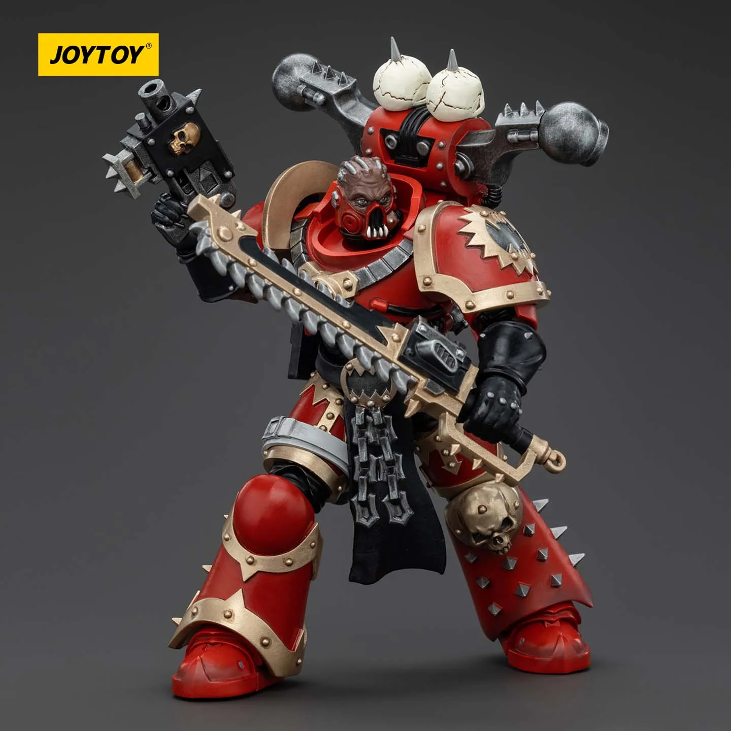 JOYTOY Dark Source Warhammer 40k Swallower JT00638 Berserker 7 Soldier Model Play 1/18 نموذج متنقل لعبة دمية مصنوعة يدويًا