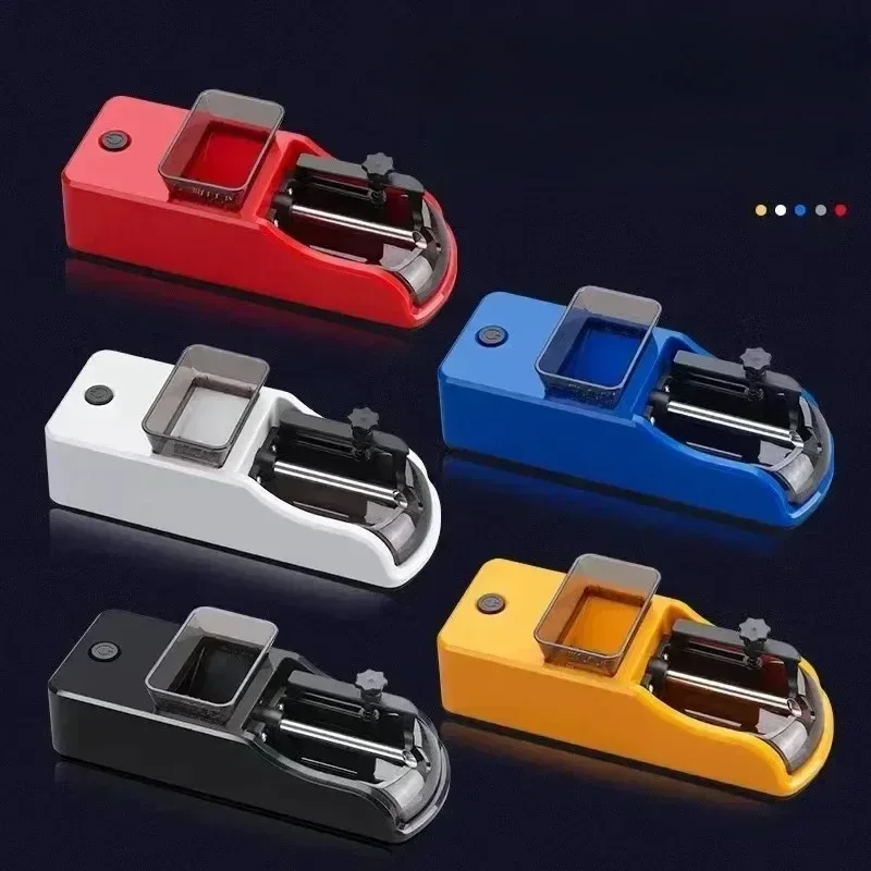 

6.5/8mm Electric Cigarette Rolling Machine Raw Grass Cigarette Device Automatic Injector Tobacco Maker Roller Smoking Accessorie