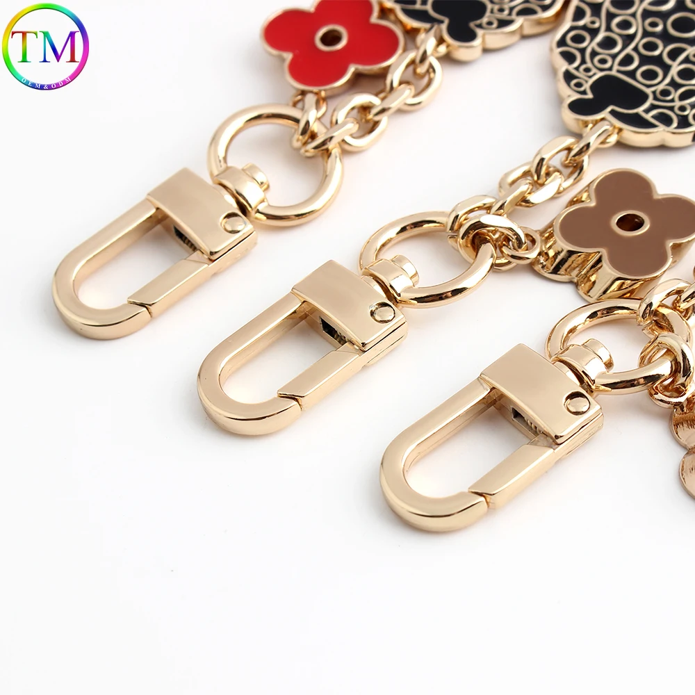 5/10/20 pçs length10cm flor de ameixa forma saco pingente chaveiro para mochila brinquedos dos desenhos animados charme chaveiro amigos presente acessórios