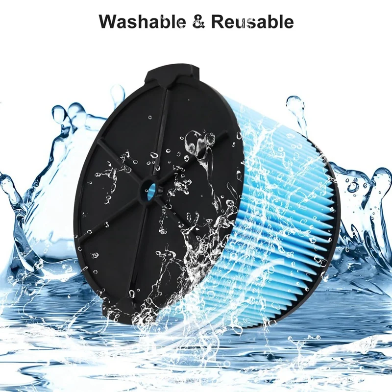 4 แพ็ค VF3500 3 ชั้นฝุ่นจีบกระดาษกรองสําหรับ RIDGID 3 ถึง 4.5 แกลลอน Wet/Dry Shop เครื่องดูดฝุ่นอุปกรณ์ทําความสะอาด