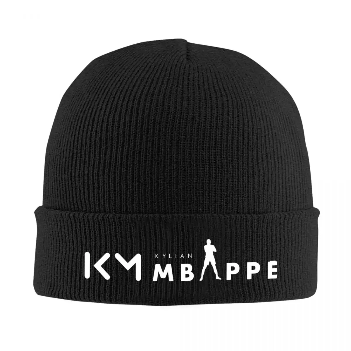 KM Mbappe Soccer Hats Autumn Winter Beanies Warm Football Cap Unisex Skullcap