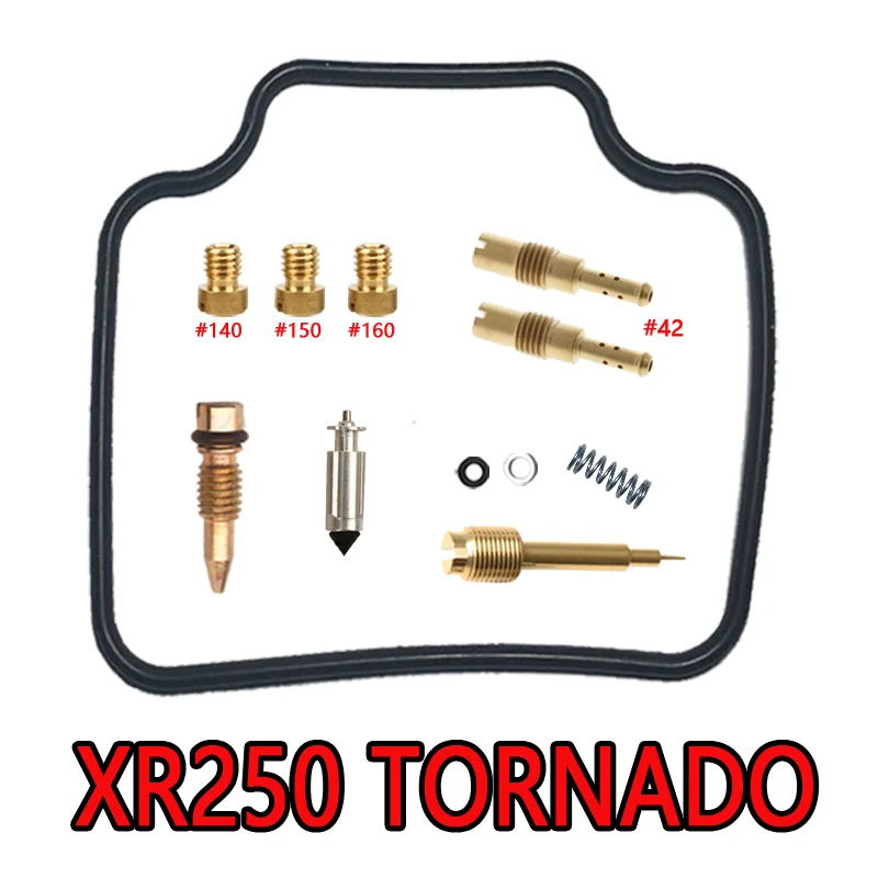 HONDA XR250 TORNADO 1995-2006 zestaw naprawczy gaźnika