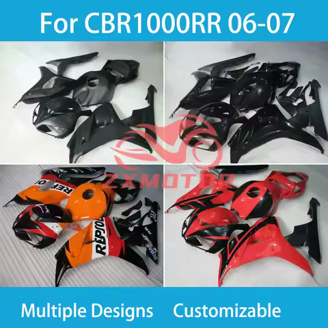 Fairings for Honda CBR1000RR 2006 2007 Injection Molded Body Fairing Kit CBR 1000RR